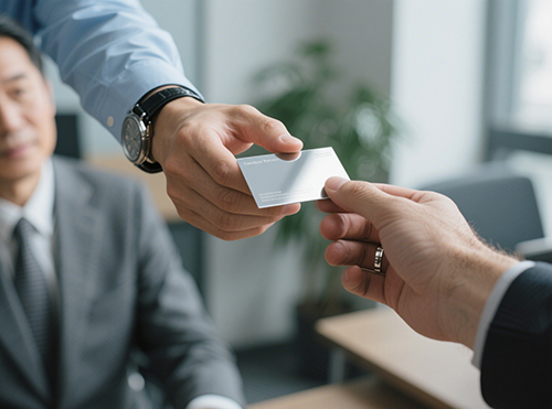 Un biglietto da visita sblocca l’influenza digitale imprenditoriale!