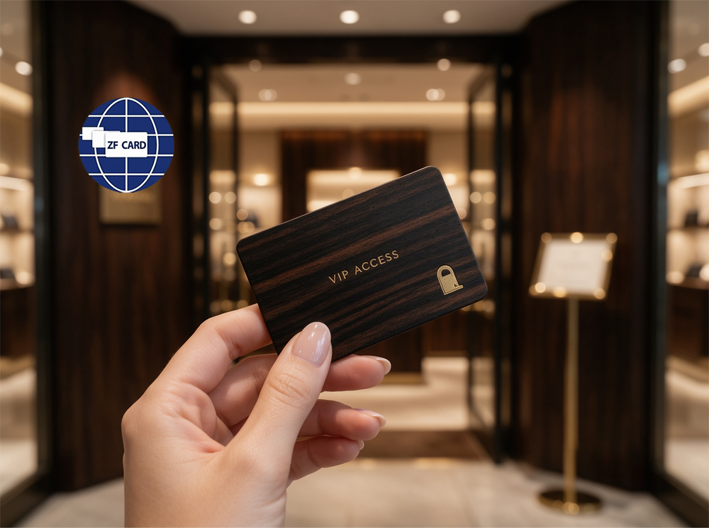La RFID Card in legno fa uso di eco-friendly | NFC Smart Card Manufacturer China
